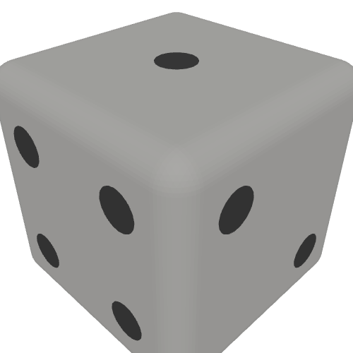 Casino-Rounded D6